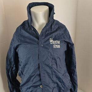University Of Dayton Flyers Men's Navy Windbreaker Vintage